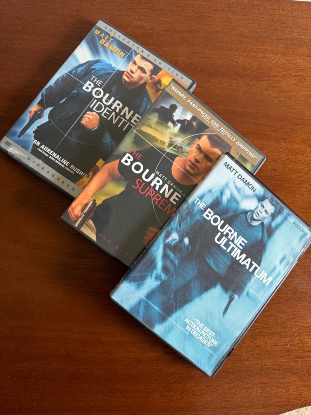 The Bourne Trilogy DVD Set